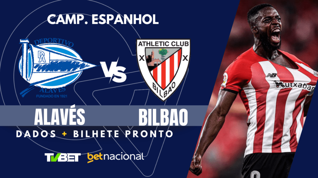 Alavés x Bilbao La Liga.