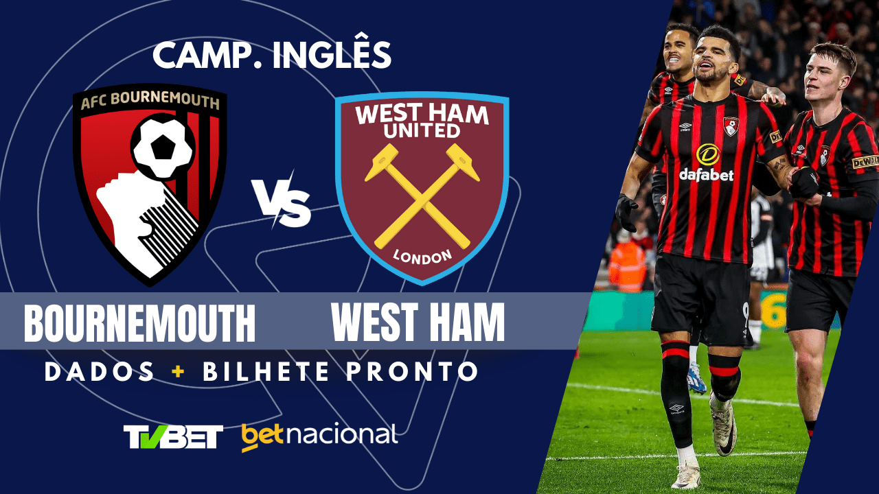 Bournemouth x West Ham: tempo real, onde assistir, horário, escalações ...