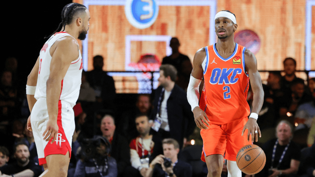 SGA foi o líder em pontos na partida que classificou o Thunder à final da Copa NBA