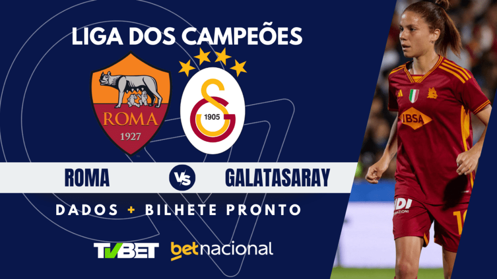 Roma x Galatasaray - Champions Feminina 2024/25