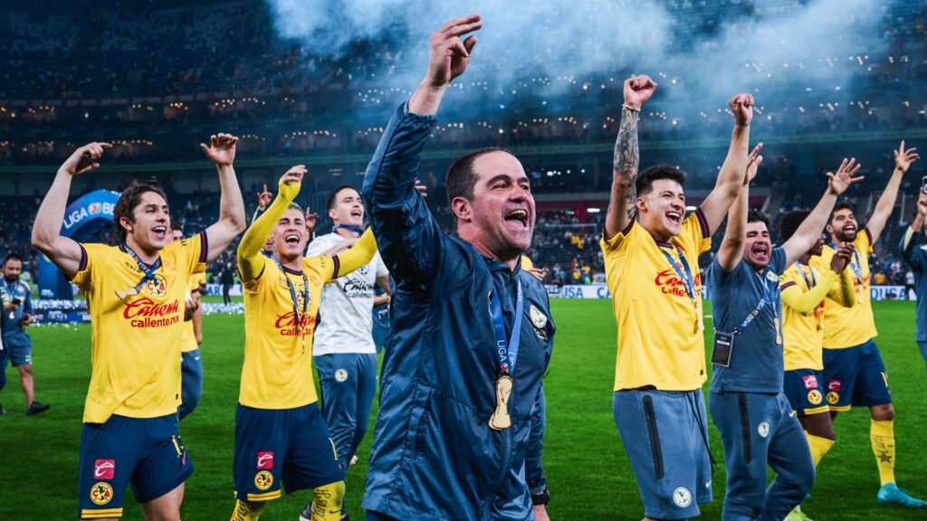 André Jardine levou o América ao tricampeonato mexicano (Foto: Reprodução)