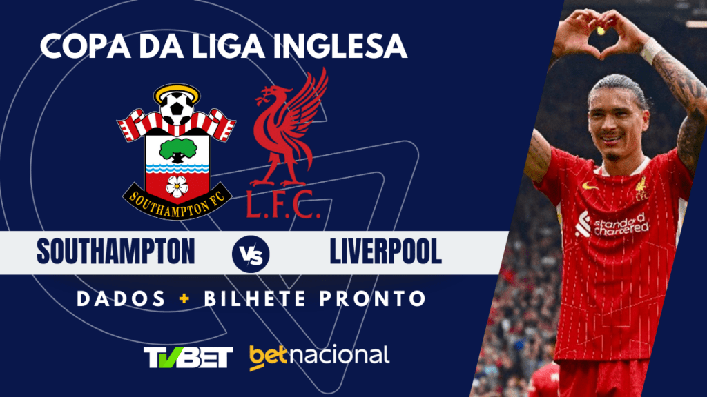 Copa da Liga Inglesa - Southampton x Liverpool