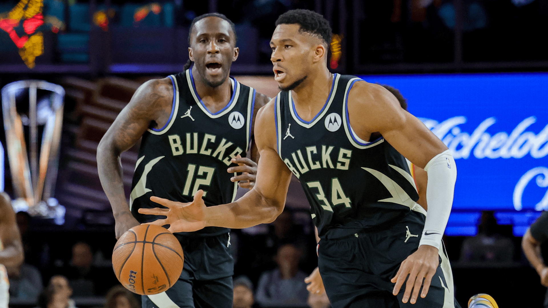 Giannis é o maior pontuador da liga e quer levar Bucks ao título da Copa NBA