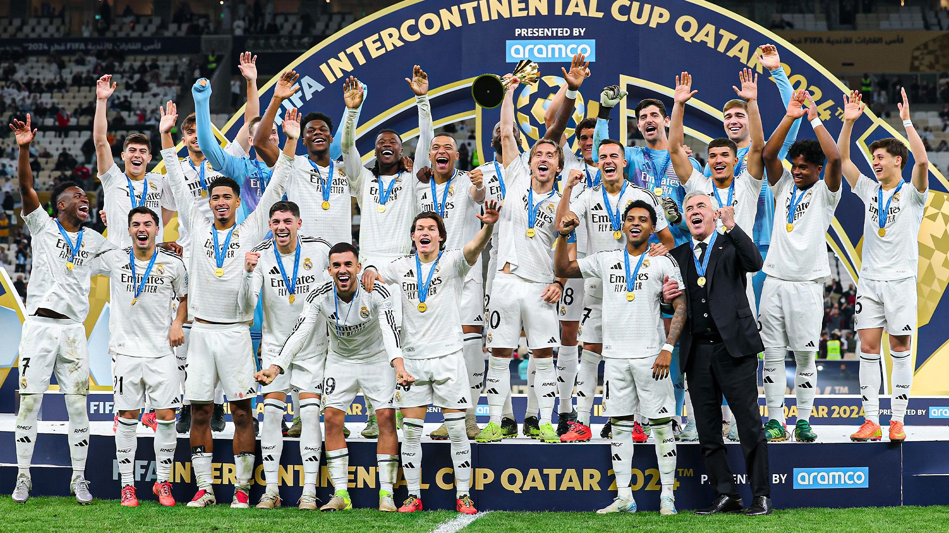 Real Madrid é o último campeão de torneios da FIFA a nível mundial