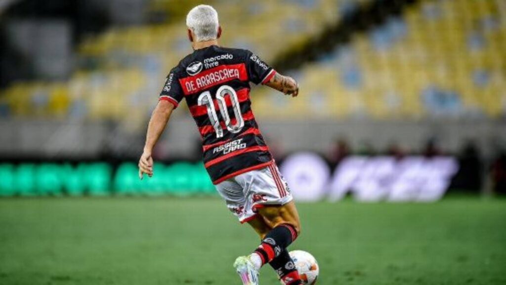 Arrascaeta é o novo camisa 10 do time do Flamengo. Foto: Divulgação/ Flamengo