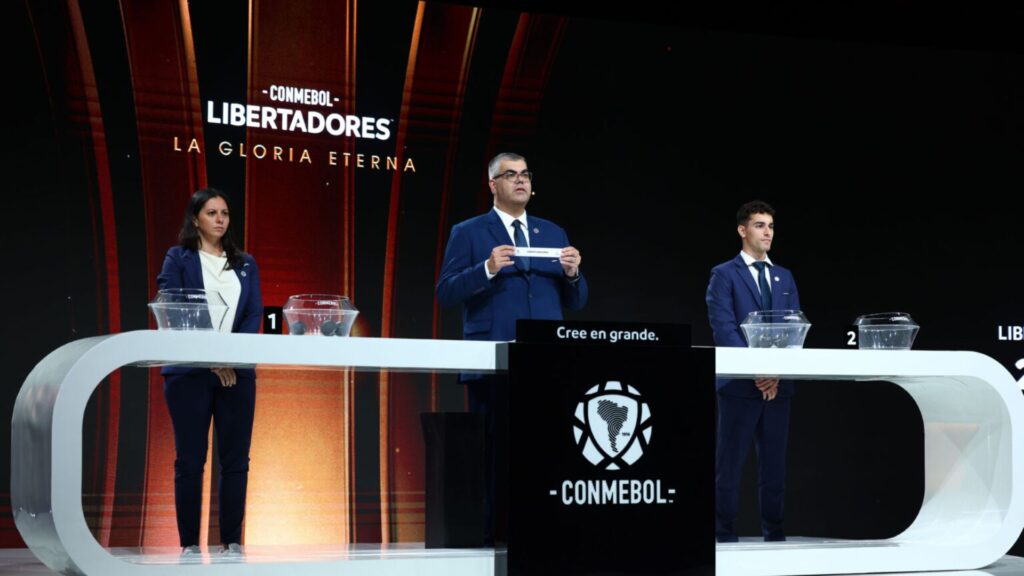 Sorteio da Pré-Libertadores