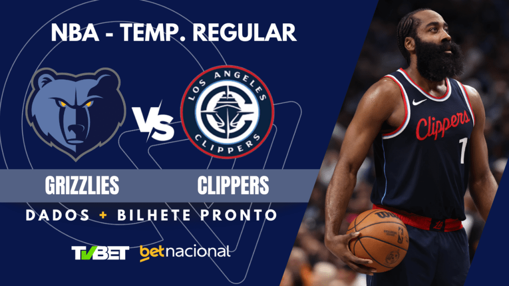 Grizzlies x Clippers - NBA 2024/25