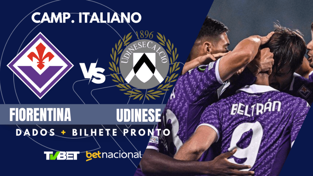 Fiorentina x Udinese Camp. Italiano.