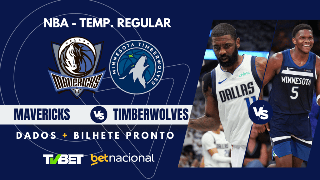 Mavericks x Timberwolves - NBA 2024/25