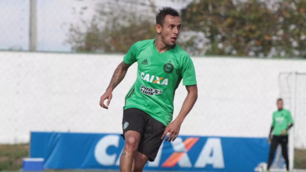 Rafinha em sua primeira passagem pelo Coritiba (Foto: Reprodução)