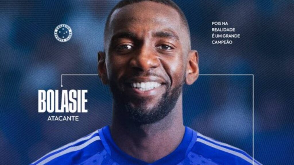 Yannick Bolasie é o novo reforço do Cruzeiro. Foto: Divulgação