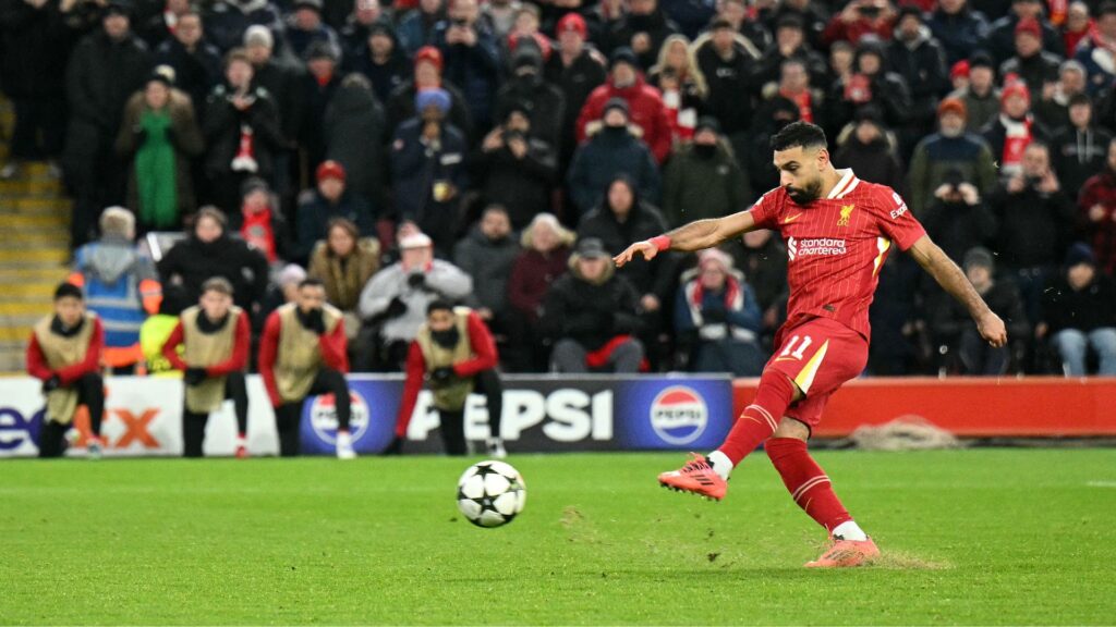 Mohamed Salah, atacante do Liverpool (Foto: Oli Scarff/AFP)