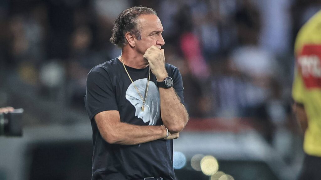 Cuca vai comandar o Galo pela 4ª vez na carreira. Foto: Pedro Souza / Atlético