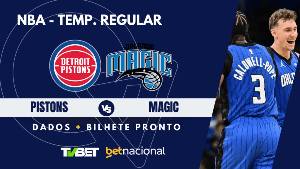 Pistons x Magic - NBA 2024/25