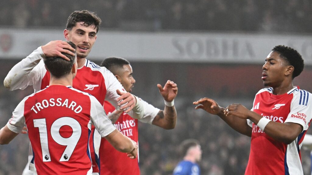 Arsenal encara o Brentford em 1º de janeiro