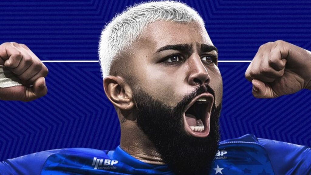 Gabigol foi anunciado pelo Cruzeiro