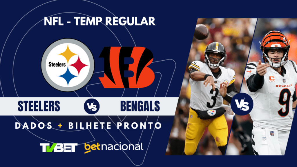 Steelers x Bengals - NFL 2024/25