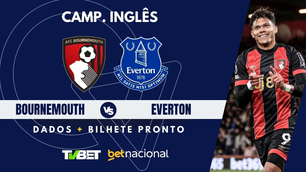 Bournemouth x Everton: tempo real, onde assistir, horário, escalações e ...