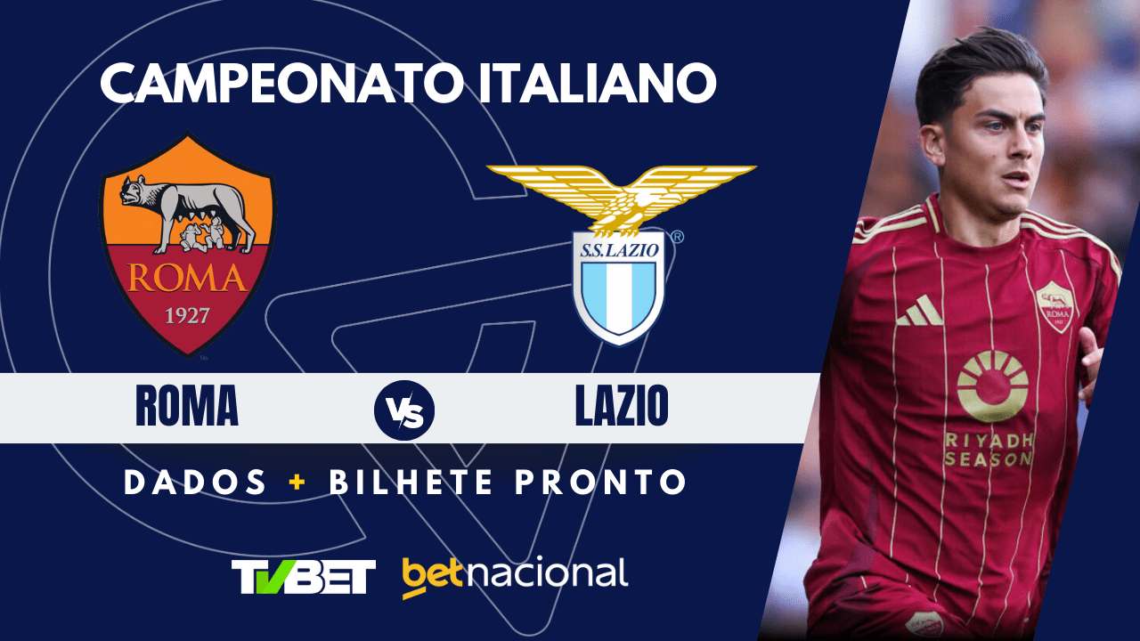 Roma x Lazio: tempo real, onde assistir, horário, escalações e palpites ...