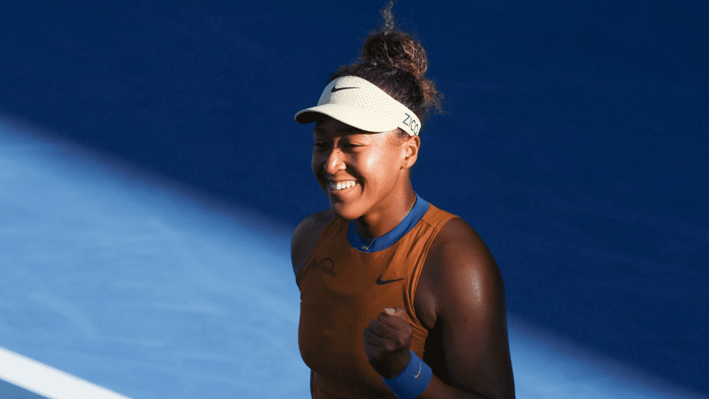 Naomi Osaka chega à final de um torneio WTA após três anos