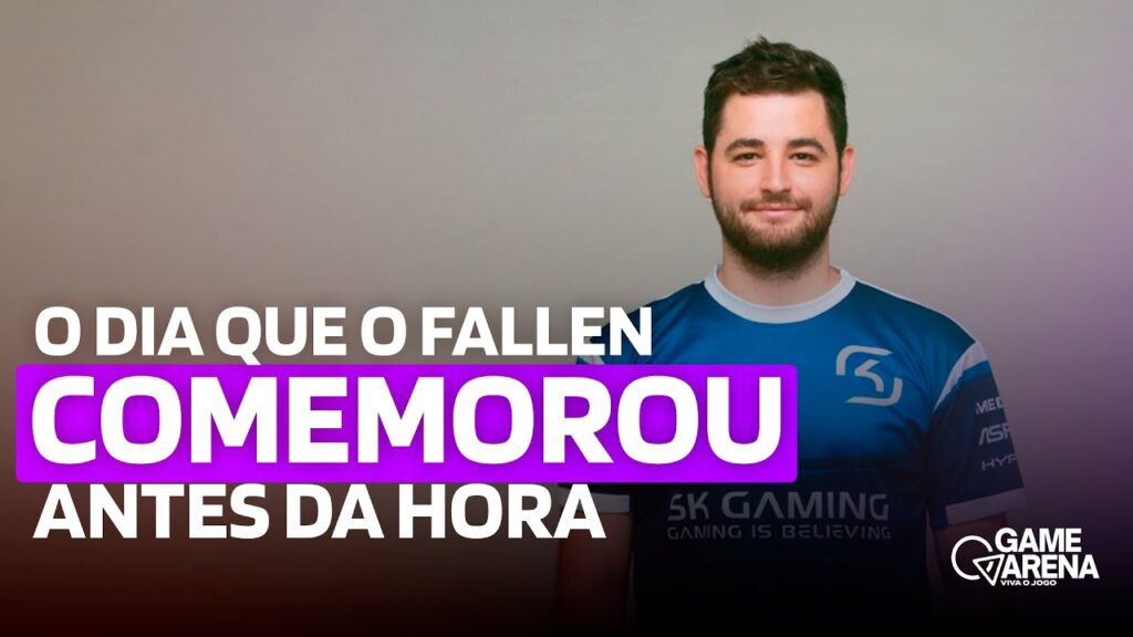 O dia em que o FalleN comemorou a vitória antes da hora