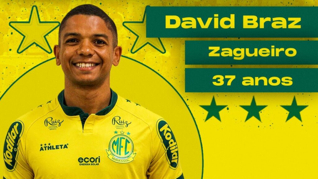 David Braz, novo zagueiro do Mirassol