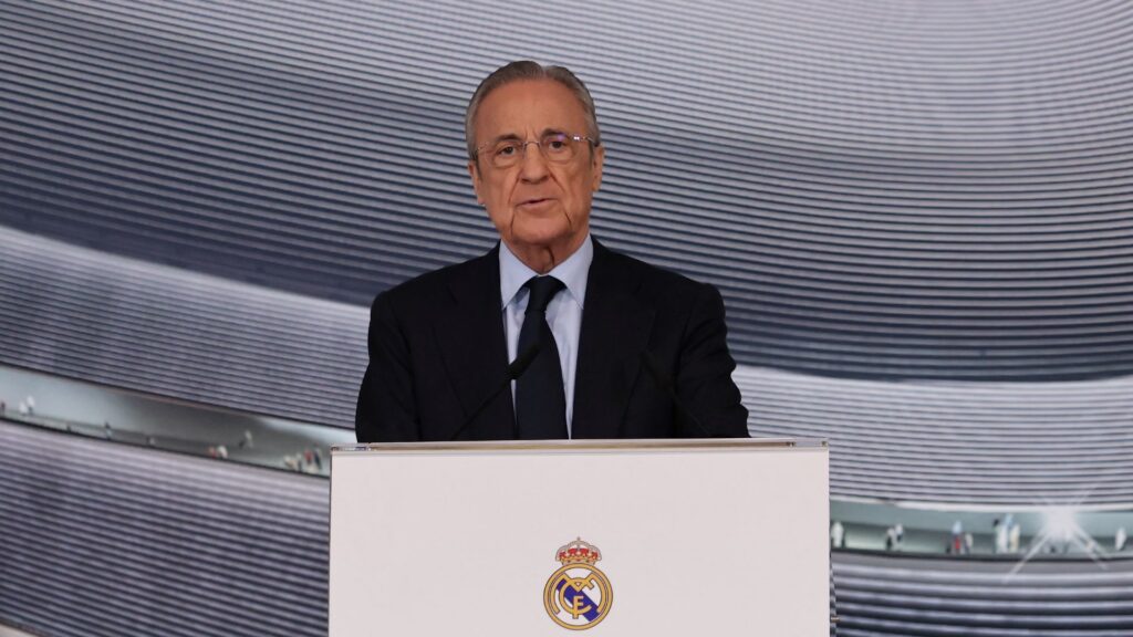 Florentino Pérez, presidente do Real Madrid