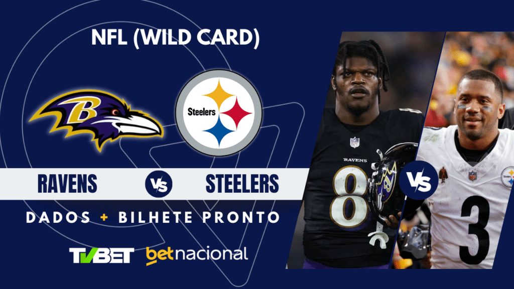 Ravens x Steelers - NFL 2024/25 WILD CARD