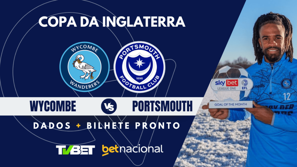 Wycombe x Portsmouth - Copa da Inglaterra.