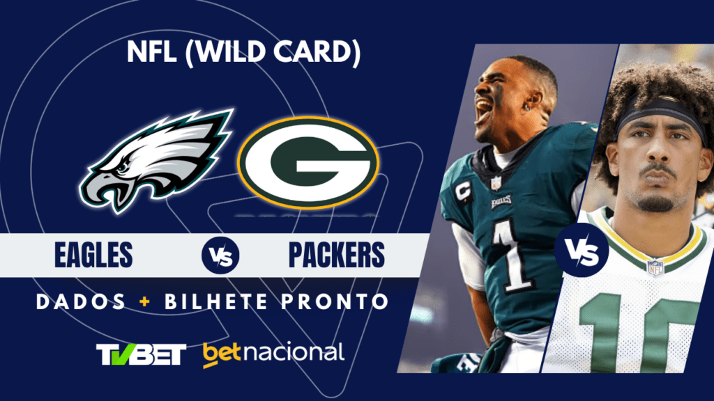 Eagles x Packers - NFL Wild Card 2024/25