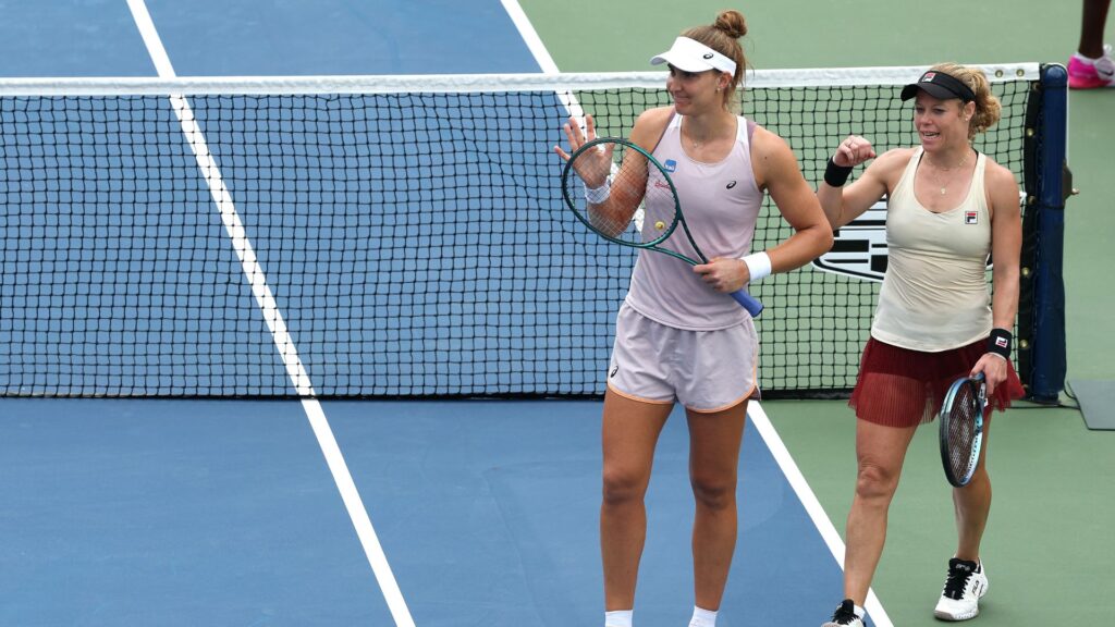 Bia Haddad e Laura Siegemund