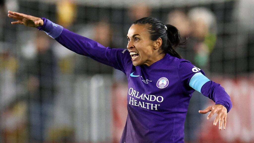 Marta é capitã do Orlando Pride