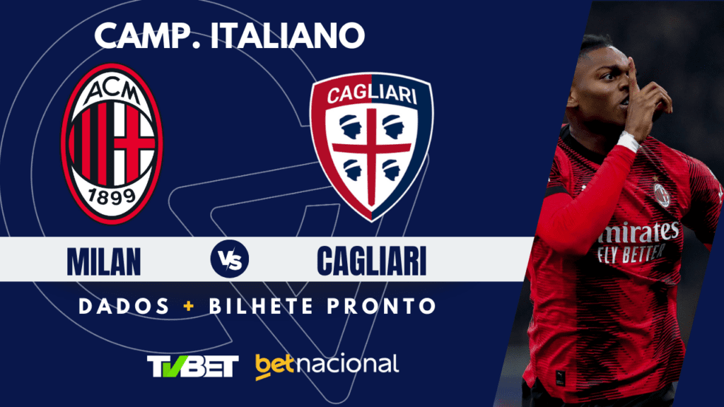 Milan x Cagliari - Série A italiana.