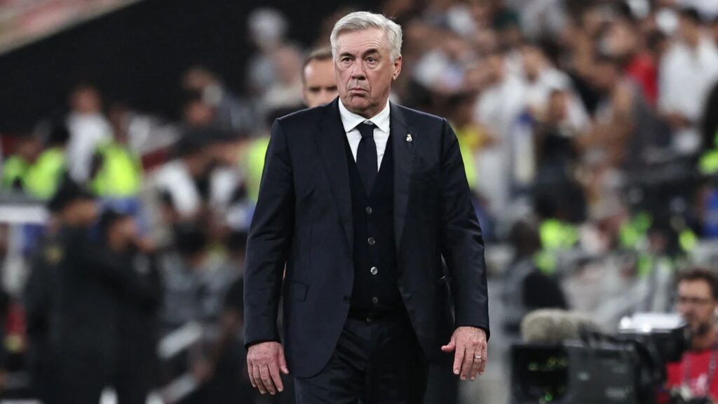 Carlo Ancelotti, técnico do Real Madrid