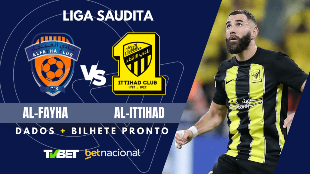 Al-Fayha x Al-Ittihad - Liga Saudita 2024/25