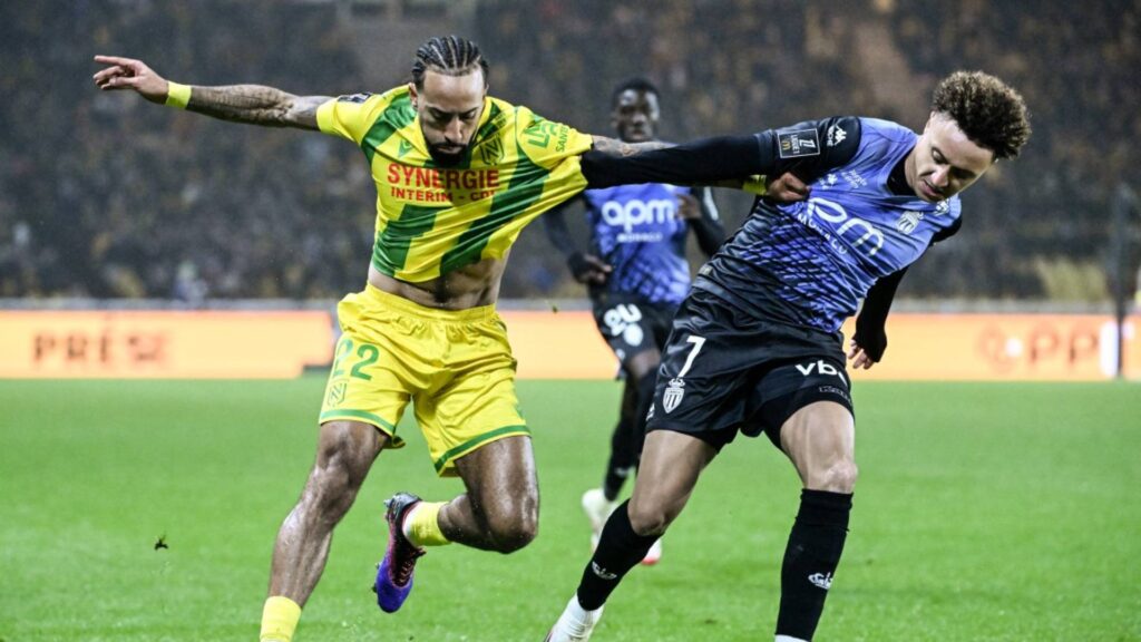 O Monaco reagiu tarde, mas evitou a derrota contra o Saint Etienne. Foto: Sebastien Salom-Gomis / AFP