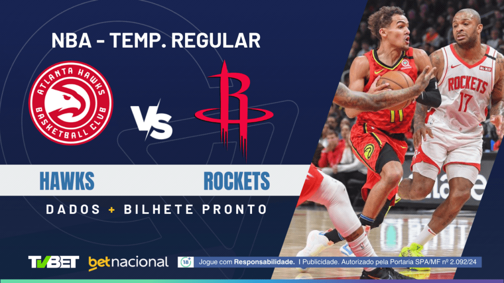 Hawks x Rockets - NBA 2024/25