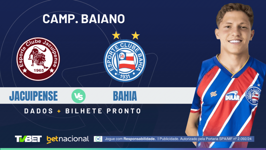 Jacuipense x Bahia - Campeonato Baiano.