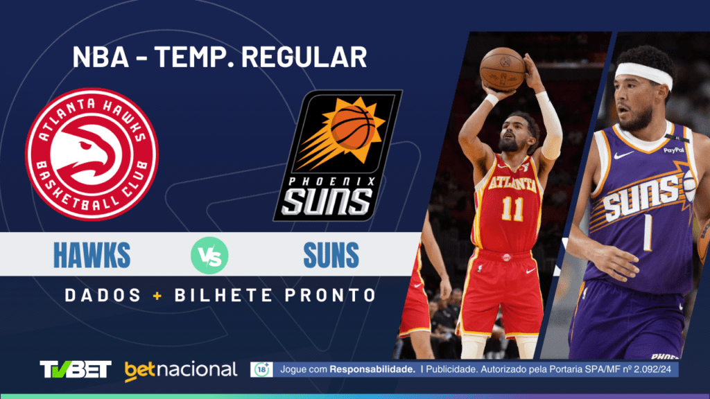 Hawks x Suns - NBA 2024/25