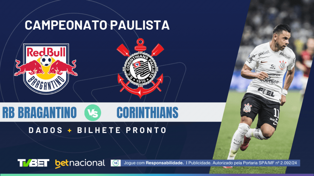 RB Bragantino x Corinthians - Paulistão 2025