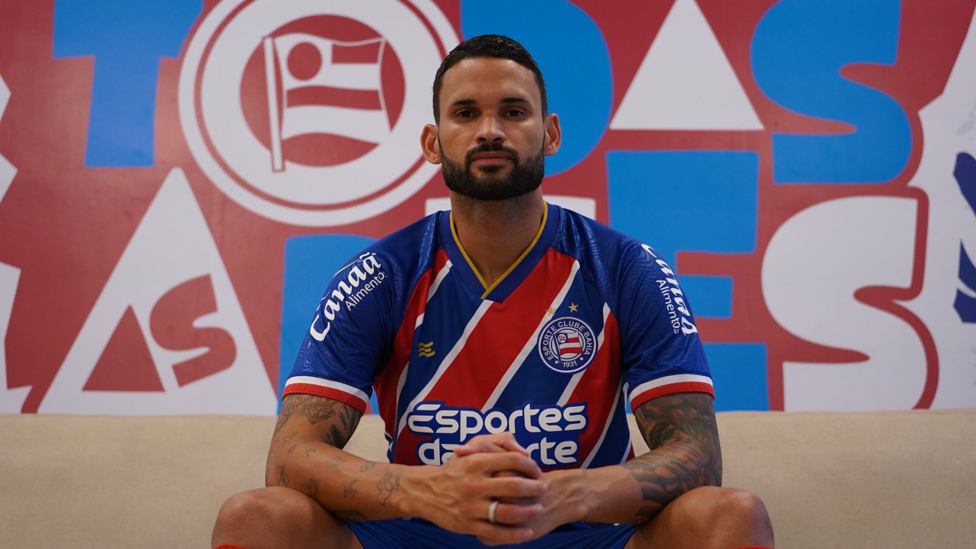 Atacante Willian José foi o principal reforço contratado pelo Bahia para o Campeonato Bahiano