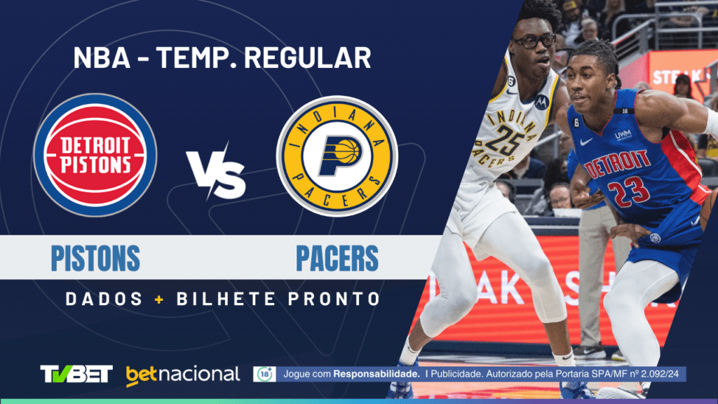 Pistons x Pacers - NBA 2024/25