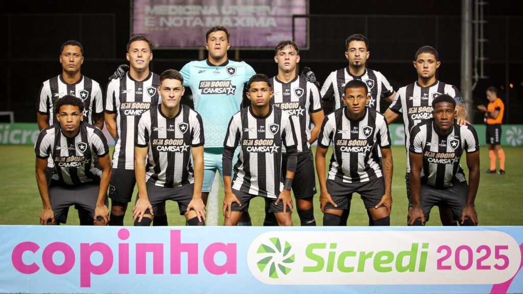 A campanha do Botafogo credita o time como um dos favoritos a vencer a Copinha 2025. Foto: HENRIQUE LIMA / BFR