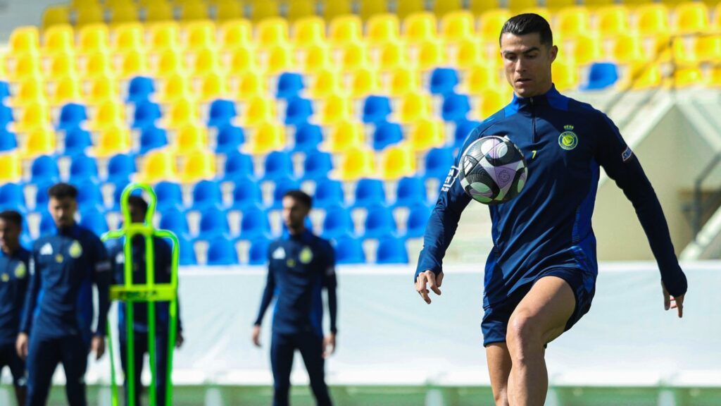 Cristiano Ronaldo pode assumir artilharia do Sauditão (Foto: Reprodução)