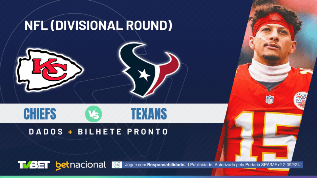 Chiefs x Texans - NFL 2024/25 (Divisional Round)