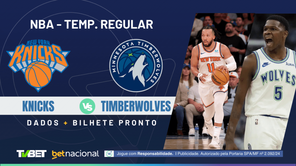 Knicks x Timberwolves - NBA 2024/25