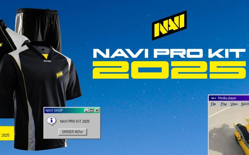 CS2: NAVI apresenta uniforme para temporada 2025; veja preço