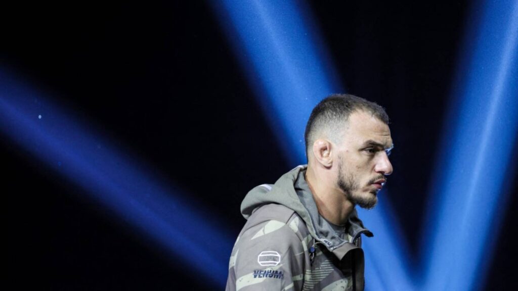 Renato Moicano está confiante na luta contra Makhachev. Foto: Carmen Mandato / GETTY IMAGES NORTH AMERICA / Getty Images via AFP