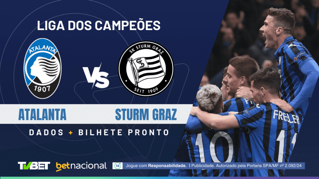 Atalanta x Sturm Graz - UCL 2024/25