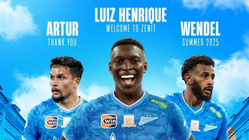 Luiz Henrique é o novo reforço do Zenit